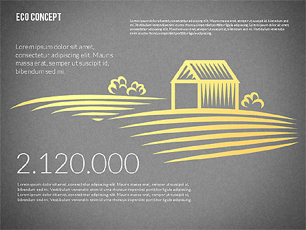 Modèle de présentation écologique, Diapositive 10, 02184, Modèles de présentations — PoweredTemplate.com