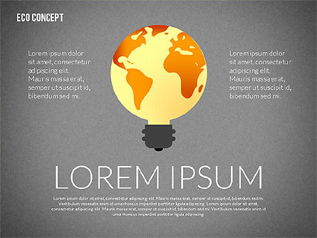 Modèle de présentation écologique, Diapositive 13, 02184, Modèles de présentations — PoweredTemplate.com