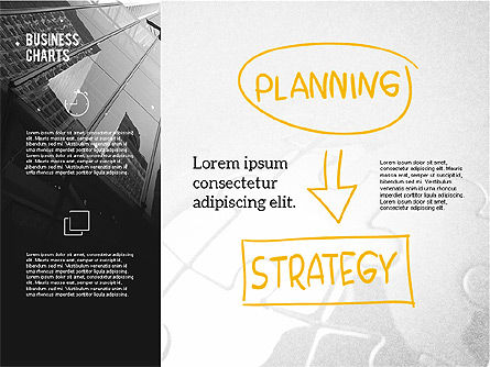 Présentation de la stratégie sur le tableau de craie, Diapositive 12, 02185, Modèles commerciaux — PoweredTemplate.com