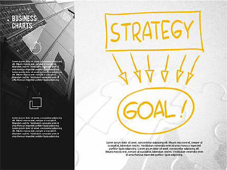 Strategiepräsentation auf Tafel, Folie 14, 02185, Business Modelle — PoweredTemplate.com