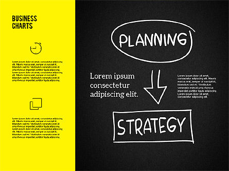 Strategy Presentation on Chalk Board, Slide 4, 02185, Business Models — PoweredTemplate.com