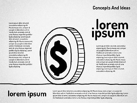 Concepts et idées avec des personnages, Diapositive 3, 02186, Formes — PoweredTemplate.com