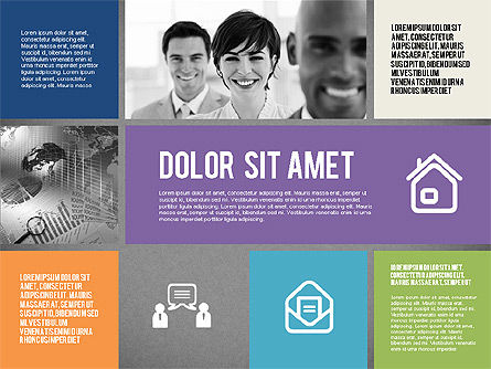Modèle de présentation d'agence moderne, Diapositive 13, 02194, Modèles de présentations — PoweredTemplate.com