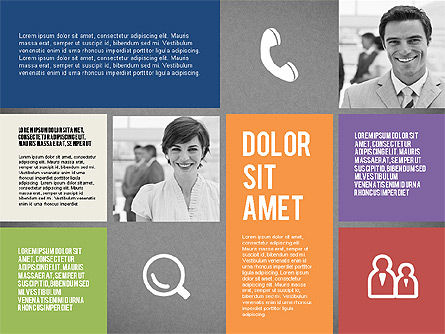 Modèle de présentation d'agence moderne, Diapositive 14, 02194, Modèles de présentations — PoweredTemplate.com