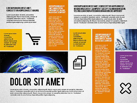 Plantilla Moderna de Presentación de la Agencia, Diapositiva 3, 02194, Plantillas de presentación — PoweredTemplate.com