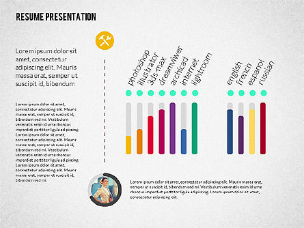 Modèle de CV du directeur artistique, Diapositive 2, 02198, Modèles de présentations — PoweredTemplate.com