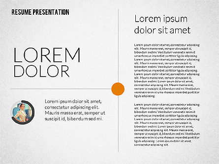 Art director modello curriculum, Slide 3, 02198, Modelli Presentazione — PoweredTemplate.com