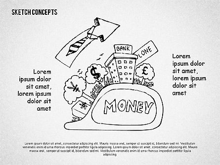 De l'idée au modèle de présentation de l'argent, Diapositive 8, 02201, Modèles de présentations — PoweredTemplate.com