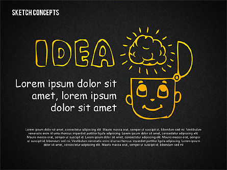From Idea to Money Presentation Template, Slide 9, 02201, Presentation Templates — PoweredTemplate.com