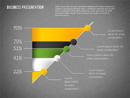 Plantilla elegante de la presentación del negocio, Diapositiva 11, 02213, Plantillas de presentación — PoweredTemplate.com
