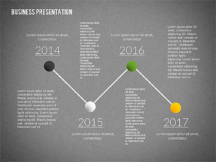 Plantilla elegante de la presentación del negocio, Diapositiva 15, 02213, Plantillas de presentación — PoweredTemplate.com
