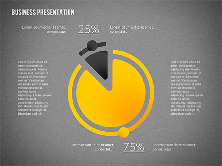 Plantilla elegante de la presentación del negocio, Diapositiva 16, 02213, Plantillas de presentación — PoweredTemplate.com