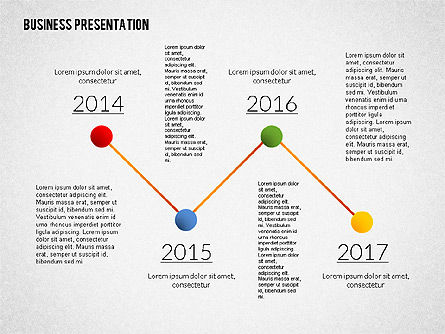 Plantilla elegante de la presentación del negocio, Diapositiva 7, 02213, Plantillas de presentación — PoweredTemplate.com