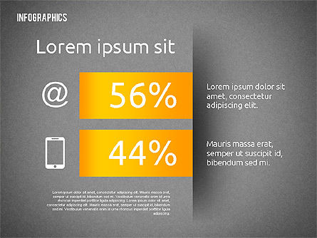 Infografía de Comunicación Global, Diapositiva 11, 02215, Infografías — PoweredTemplate.com