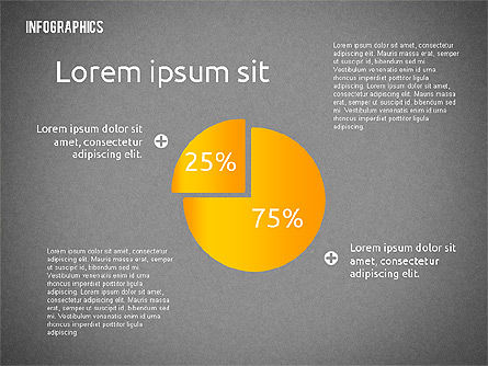 Infografía de Comunicación Global, Diapositiva 12, 02215, Infografías — PoweredTemplate.com