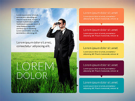Creatief team presentatiesjabloon, PowerPoint-sjabloon, 02216, Presentatie Templates — PoweredTemplate.com