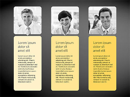 Creative Team Presentation Template, Slide 12, 02216, Presentation Templates — PoweredTemplate.com