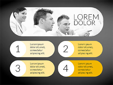 Plantilla de presentación del equipo creativo, Diapositiva 13, 02216, Plantillas de presentación — PoweredTemplate.com