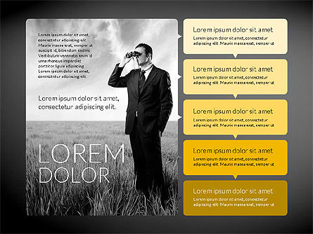 Plantilla de presentación del equipo creativo, Diapositiva 9, 02216, Plantillas de presentación — PoweredTemplate.com