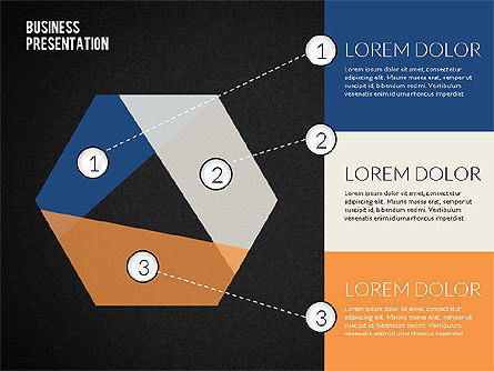 Formas planas con leyenda, Diapositiva 10, 02220, Formas — PoweredTemplate.com