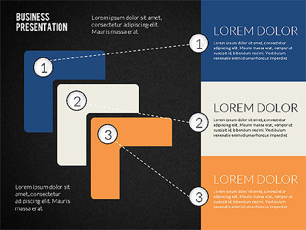 Formes plates avec légende, Diapositive 12, 02220, Formes — PoweredTemplate.com