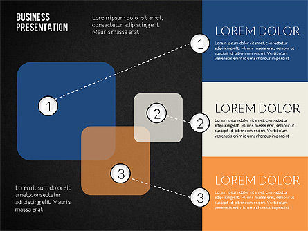 Formas planas con leyenda, Diapositiva 16, 02220, Formas — PoweredTemplate.com