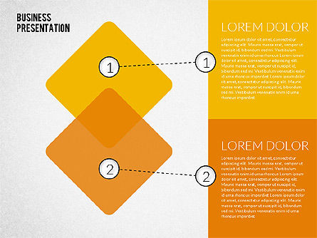 Formes plates avec légende, Diapositive 6, 02220, Formes — PoweredTemplate.com