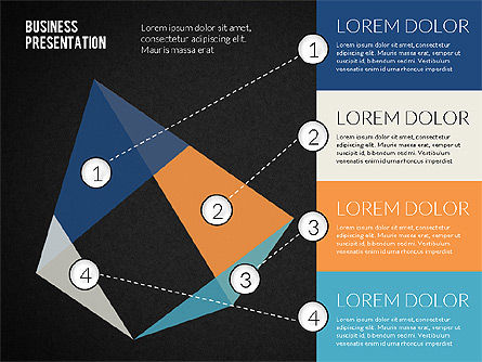 Formas planas con leyenda, Diapositiva 9, 02220, Formas — PoweredTemplate.com
