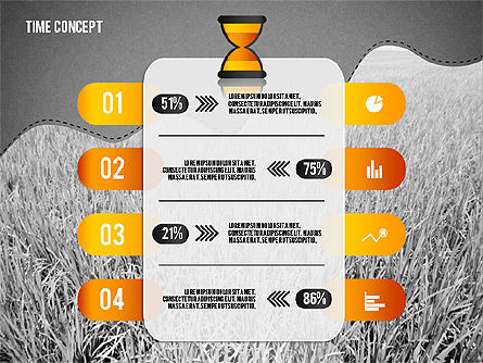 Plantilla de presentación del concepto de tiempo, Diapositiva 14, 02225, Plantillas de presentación — PoweredTemplate.com