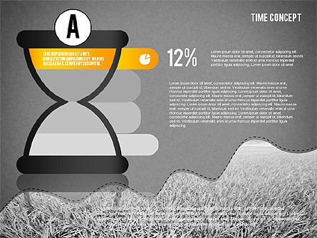 Time Concept Presentation Template, Slide 15, 02225, Presentation Templates — PoweredTemplate.com