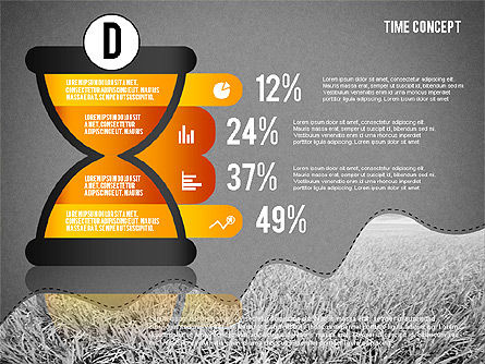 Plantilla de presentación del concepto de tiempo, Diapositiva 18, 02225, Plantillas de presentación — PoweredTemplate.com