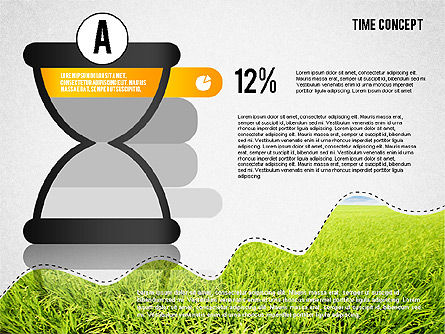 Modèle de présentation de concept de temps, Diapositive 6, 02225, Modèles de présentations — PoweredTemplate.com