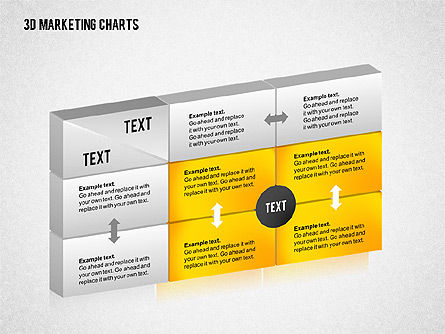 Gráfico de Marketing en 3D, Diapositiva 7, 02229, Modelos de negocios — PoweredTemplate.com
