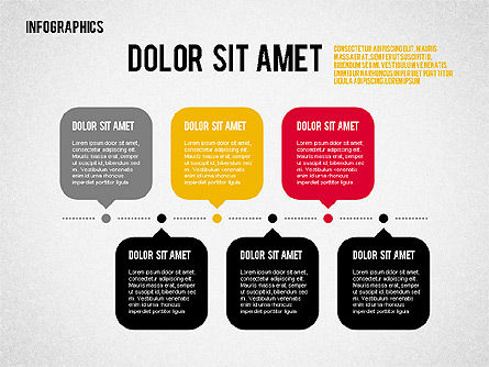 Relazione con infografica, Slide 3, 02231, Infografiche — PoweredTemplate.com