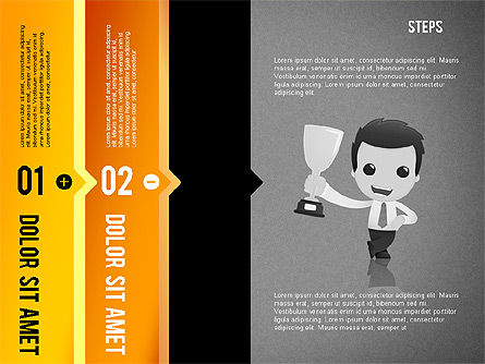 Options bannière avec caractère, Diapositive 15, 02232, Modèles commerciaux — PoweredTemplate.com