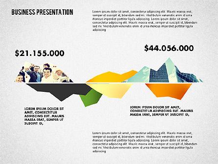 Zakelijke project presentatiesjabloon, Dia 8, 02235, Presentatie Templates — PoweredTemplate.com