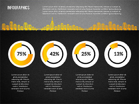 Infografica Consumo di acqua, Slide 10, 02236, Infografiche — PoweredTemplate.com