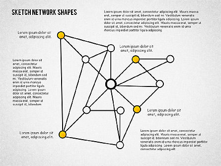 コミュニティーとネットワーキングの図形, スライド 3, 02238, 図形 — PoweredTemplate.com