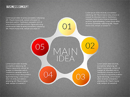Business Presentation Concept, Slide 12, 02239, Presentation Templates — PoweredTemplate.com