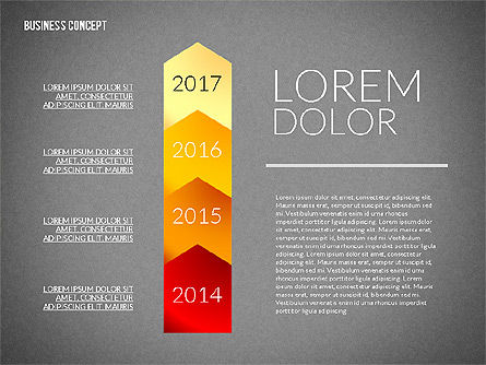 Concepto de presentación empresarial, Diapositiva 16, 02239, Plantillas de presentación — PoweredTemplate.com