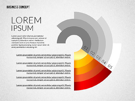 Concept de présentation d'entreprise, Diapositive 7, 02239, Modèles de présentations — PoweredTemplate.com