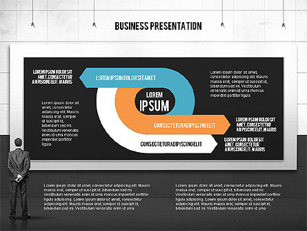 Vintage Style Business Presentation Template, Slide 16, 02241, Presentation Templates — PoweredTemplate.com