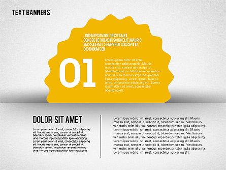 Banners de texto, Diapositiva 4, 02242, Cuadros de texto — PoweredTemplate.com
