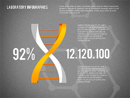 Analytische Labor-Infografiken, Folie 11, 02249, Infografiken — PoweredTemplate.com