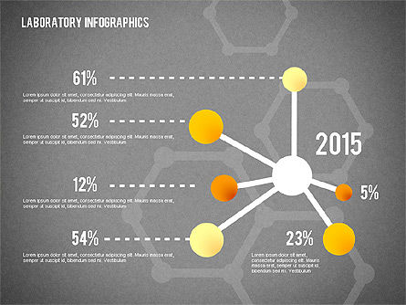 Analytisch laboratorium infographics, Dia 12, 02249, Infographics — PoweredTemplate.com