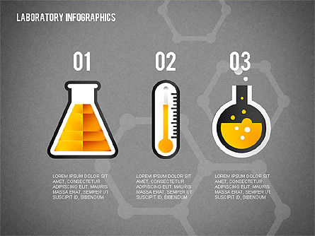 Infographie en laboratoire analytique, Diapositive 15, 02249, Infographies — PoweredTemplate.com