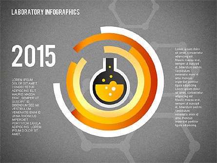 Infografía analítica de laboratorio, Diapositiva 16, 02249, Infografías — PoweredTemplate.com