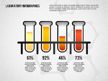 Analytische Labor-Infografiken, Folie 2, 02249, Infografiken — PoweredTemplate.com