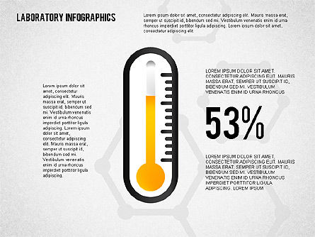 Analytisch laboratorium infographics, Dia 5, 02249, Infographics — PoweredTemplate.com