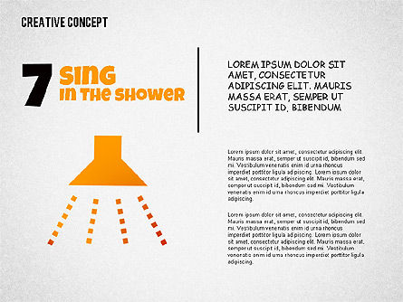 Ilustraciones del concepto creativo, Diapositiva 7, 02250, Formas — PoweredTemplate.com